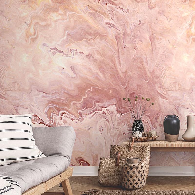 Mural pdwall Material Wallmurals Mármol Rosa 01A54201
