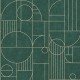 Papel pintado pdwall Geometric Wallpaper 01386993