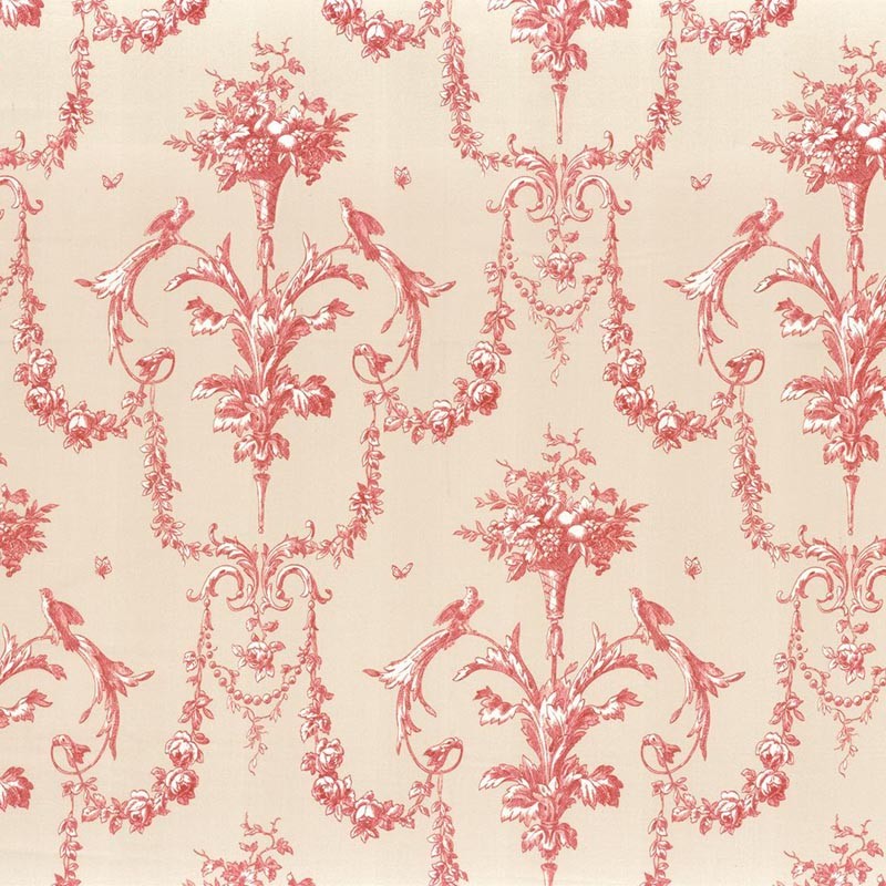 Casadeco Tela Les Belles Tissu Rosa LBTJ88048213