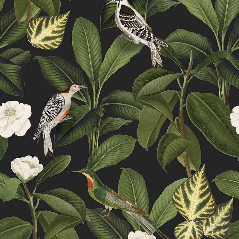 Papel Pintado Coordonné Feria Rocío Azabache A00210