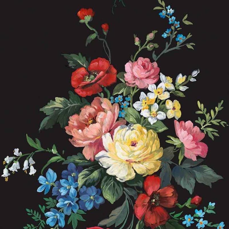 Papel Pintado Coordonné Feria Carmen Azabache A00222