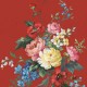 Papel Pintado Coordonné Feria Carmen Carmesí A00217