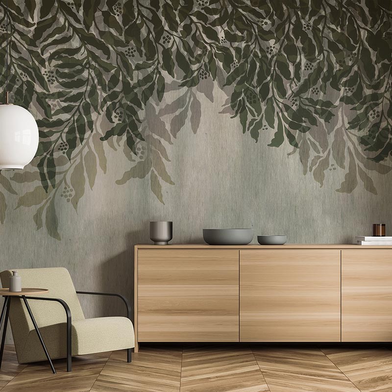 Mural Decorativo Tres Tintas Aniline Foresta M4115-1