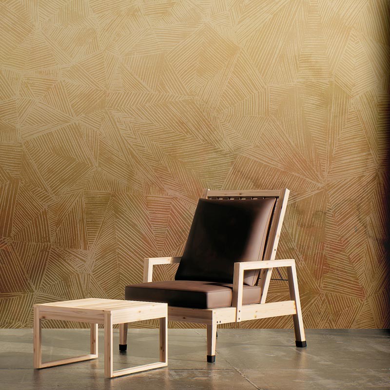 Mural Decorativo Tres Tintas Aniline Esteca M4104-1