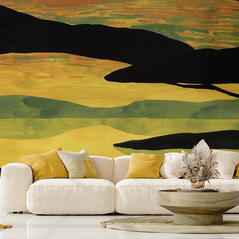 Mural Decorativo Tres Tintas Aniline Confín M4103-1