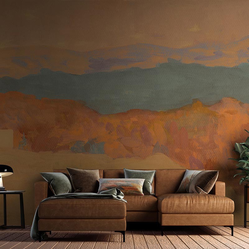 Mural Decorativo Tres Tintas Aniline Vergel M4101-1