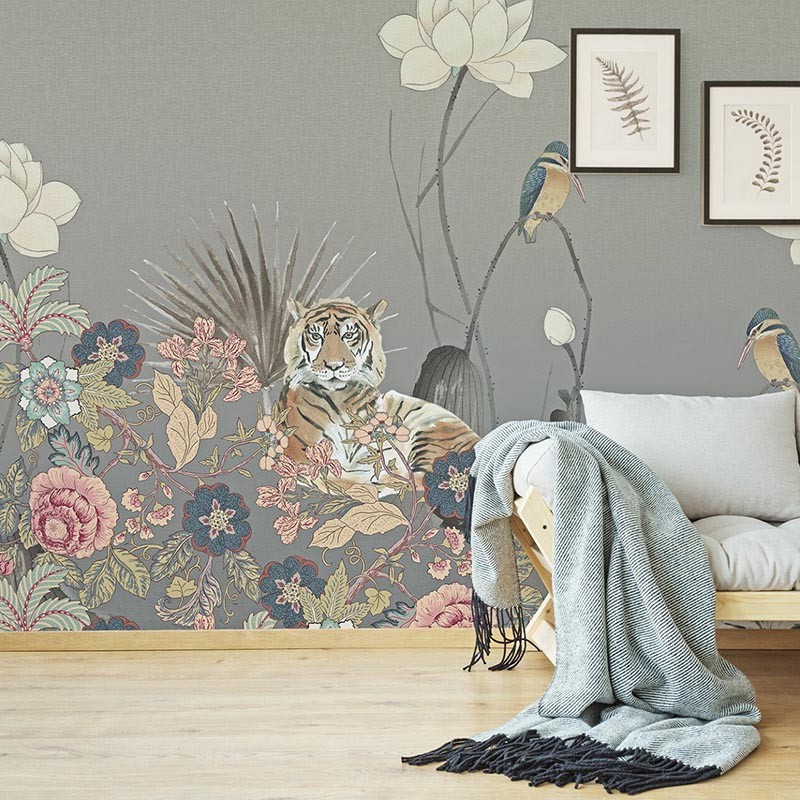 Mural Iberostil Checking out Nature Tigris TD4117