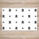 Alfombra Vinílica Sueños de Cigüeña Skull SDC-RUG-20