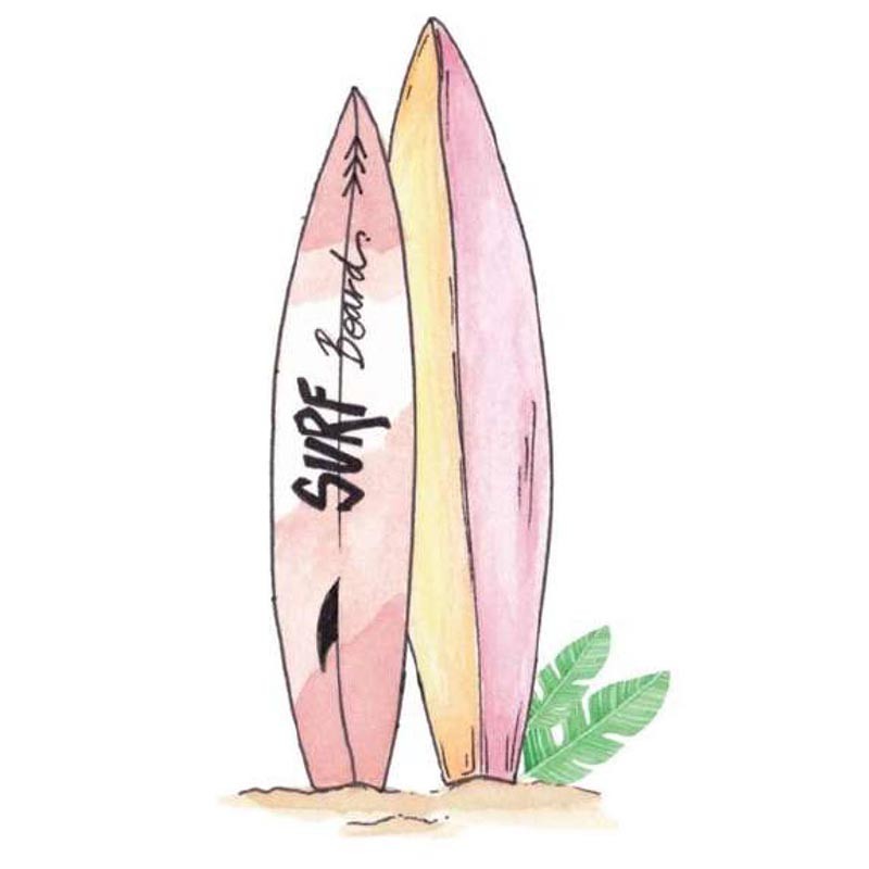 Vinilo Sueños de Cigüeña Teen Twin Surf Pink SDC-TEEN-16