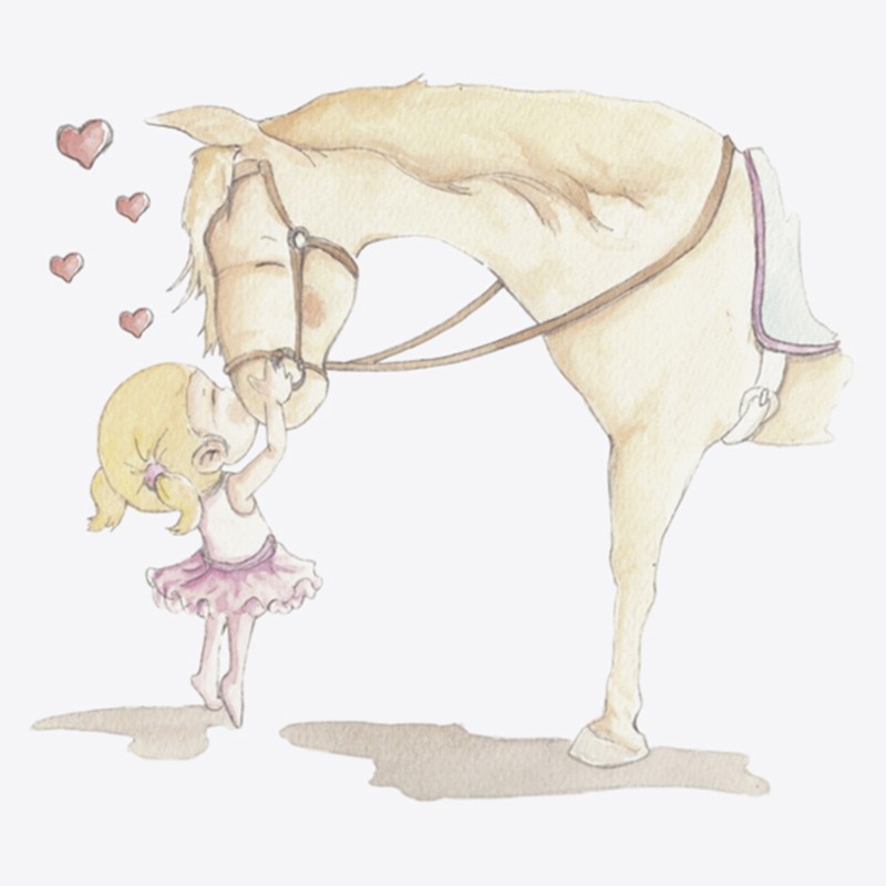 Vinilo Sueños de Cigüeña My Little Horse Best Friend Girl SDC-VIN-EQ-005