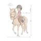 Vinilo Sueños de Cigüeña My Little Horse Horse Riding SDC-VIN-EQ-003