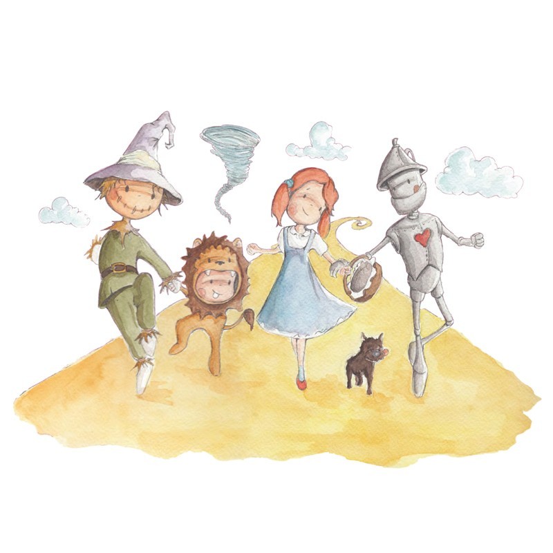Vinilo Sueños de Cigüeña Stories Wizard of Oz SDC-VIN-ST-003