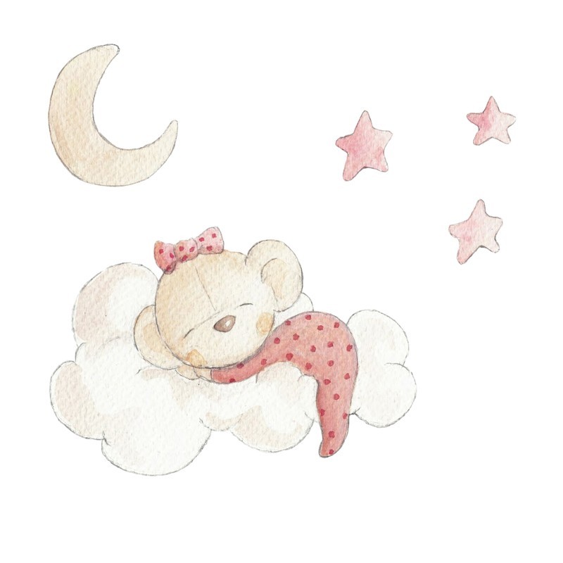 Vinilo Sueños de Cigüeña Stories In the Cloud SDC-VIN-BEAR-002