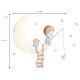 Vinilo Sueños de Cigüeña Colorín Colorado Pescando en la Luna SDC-VIN-MS-02