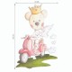 Vinilo Sueños de Cigüeña Colorín Colorado Cloe Vespa SDC-VIN-OTW-004