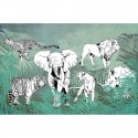 Panorama Wildlife V102-2 Papel pintado ICH