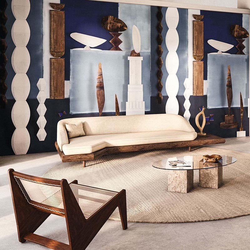 Mural Casamance Panoramas 2 L'Atelier de Brancusi 75580202