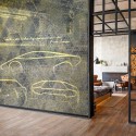 Automobili Lamborghini 2 1283-Z90057 Italian Wallpaper Mural
