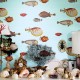 Papel pintado Cole & Son Fornasetti Senza Tempo Acquario 97-10030