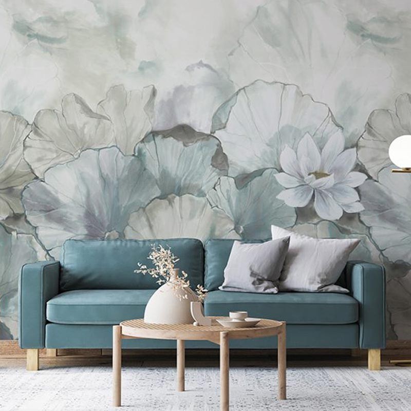 Mural decorativo Saint Honoré Satin Flowers Ninfea 1920-Z66873