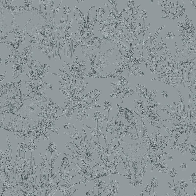 Papel pintado infantil Boras Tapeter Newbie Forest Friends 7486