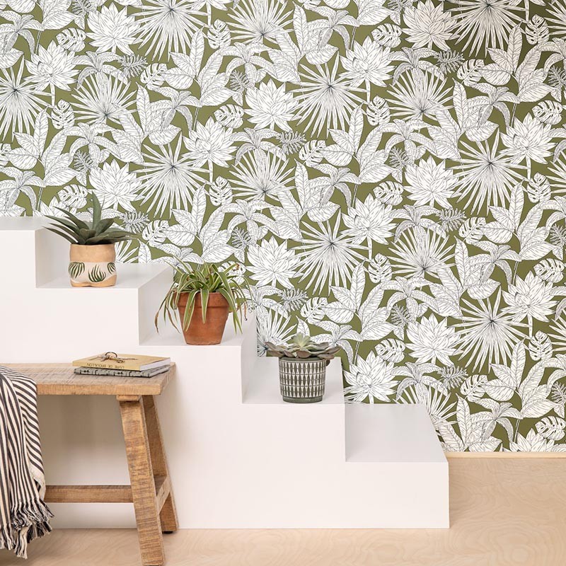 Papel Pintado Caselio Green & Co Hawai GCO101437167