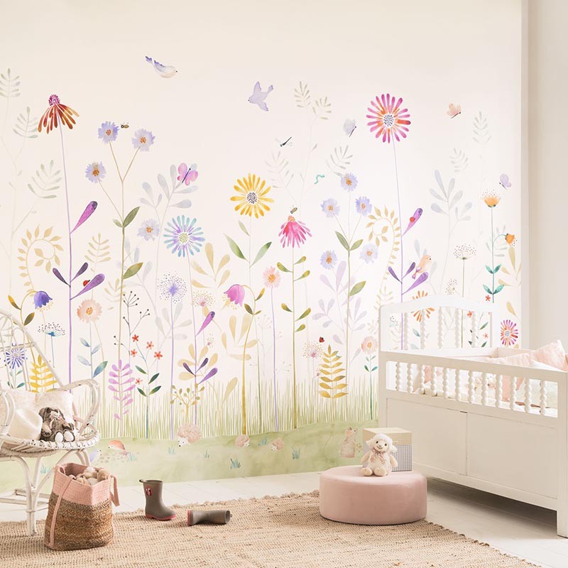 Mural Casadeco Once Upon a Time The Garden Small World OUAT88557810