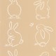 Papel Pintado Casadeco Once Upon a Time Funny Bunny OUAT88381887