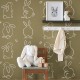 Papel Pintado Casadeco Once Upon a Time Funny Bunny OUAT88387526