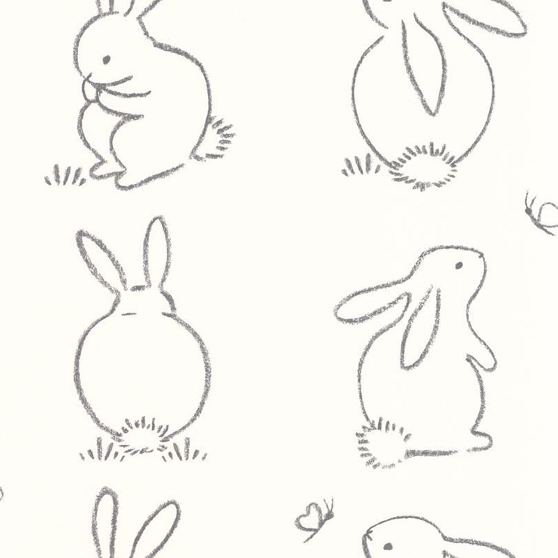 Papel Pintado Casadeco Once Upon a Time Funny Bunny OUAT88389050
