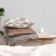 Papel pintado Coordonné Olivar Sisal Plata A00518