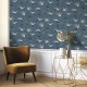 Papel pintado Casadeco Twenties Swallow TWNT88636464