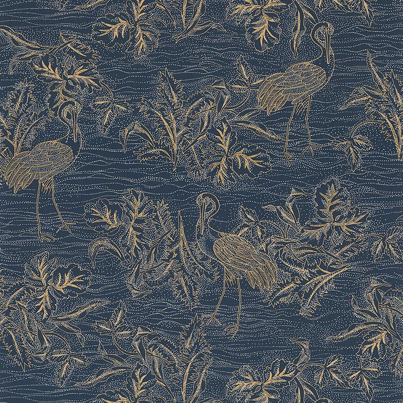 Papel pintado Casamance L'Île aux Oiseaux Mirador 75891834