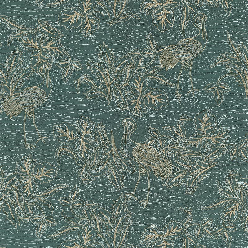 Papel pintado Casamance L'Île aux Oiseaux Mirador 75891732