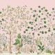 Mural decorativo Sanderson Arboretum Sicamore & Oak Wild Rose 217213