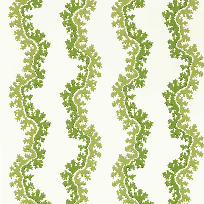 Papel pintado Sanderson Arboretum Oxbow Sap Green 217251