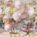 Dreaming of Nature INK7747 Glitch Museum Roses Mural
