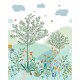 Mural decorativo infantil Caselio Let's Go Girls Heidi LGG105120705