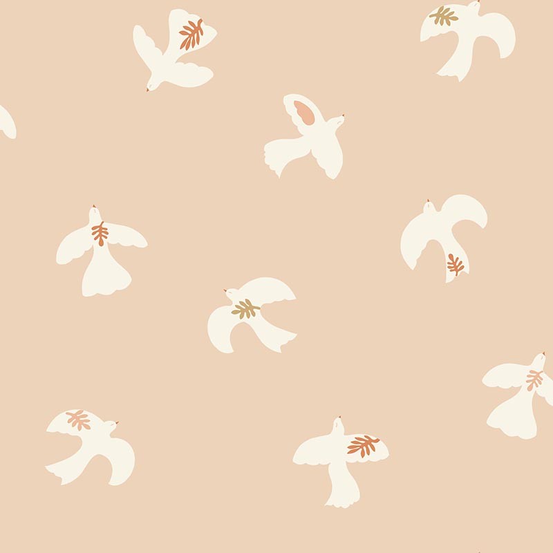 Papel pintado infantil Caselio Let's Go Girls Colombe LGG104504015