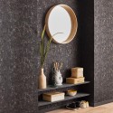 Béton 2 Uni Métallisé BTO 10149 93 90 Papel pintado Caselio