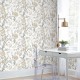 Papel pintado York Wallcoverings Blooms Teahouse BL1783