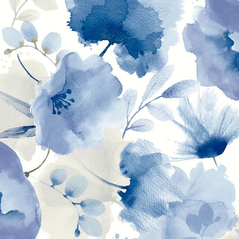 Papel pintado York Wallcoverings Blooms Watercolor Bouquet BL1773
