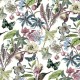 Papel pintado York Wallcoverings Blooms Butterfly House BL1721