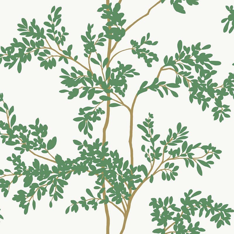 Papel pintado York Wallcoverings Blooms Lunaria Silhouette BL1801