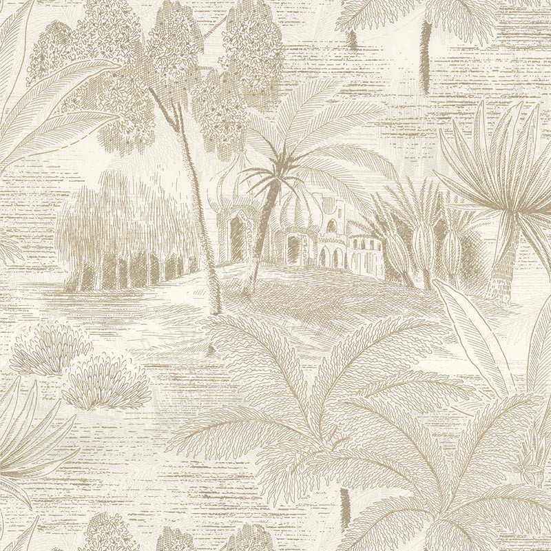 Papel pintado Casamance Bord du Nil Baharia 76140814