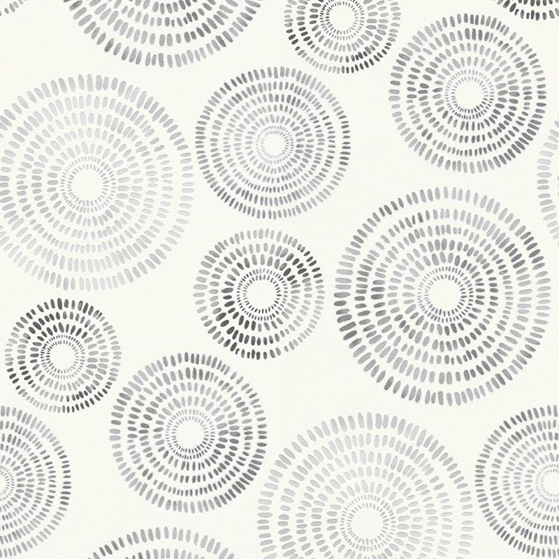 Papel Pintado Geométrico Círculos 01540610