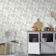Papel Pintado Geométrico Círculos 01540610