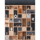 Mural decorativo Iberostil Tierra Wood Shelving 212611-2