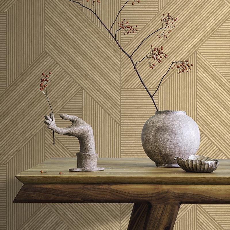 Papel pintado Iberostil Reflect Wood Panel RE25181