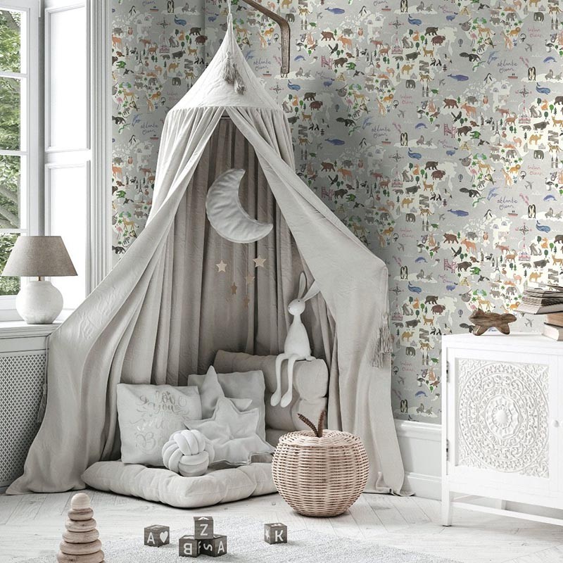 Papel pintado Holden Dream Catcher Animal Maps 13252